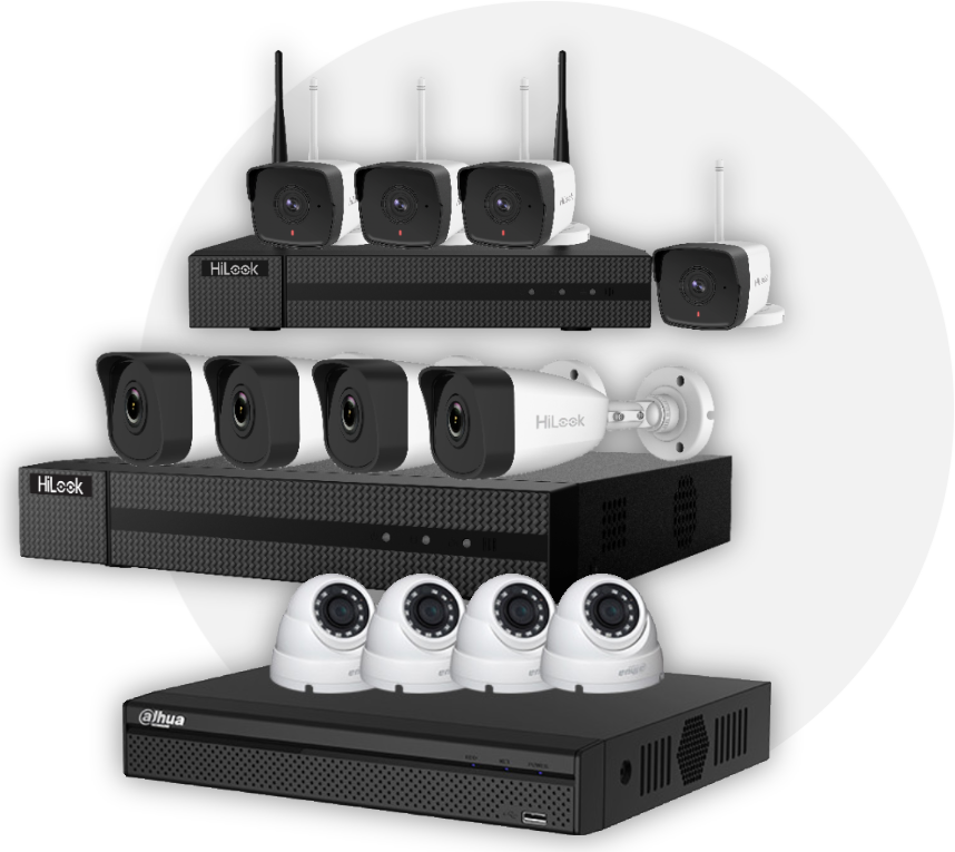 Kit caméra de vidéo surveillance